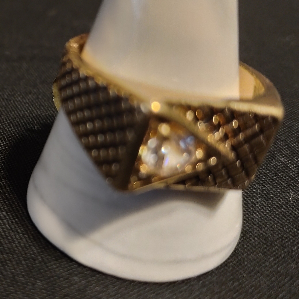 Gold Plated Men's Ring